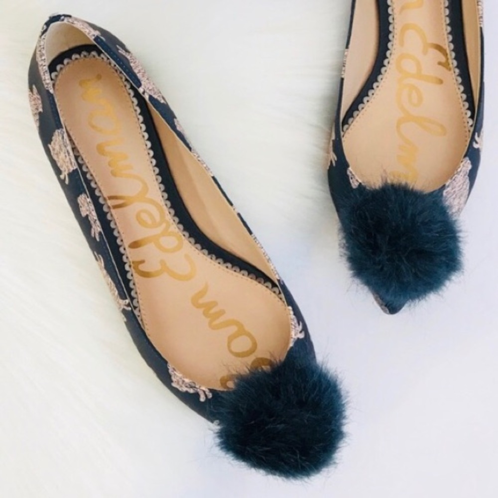 NEW in Box Sam Edelman Raddie Pom Pointed Shoes